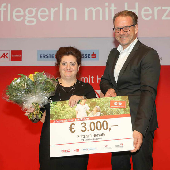 Zoltánné Horváth, Pflegerin mit Herz 2019